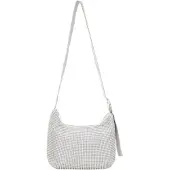 NAEMI Sac à bandoulière argent