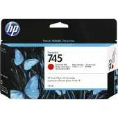 HP 745 (F9K00A) - Rouge chromatique - Cartouche d'encre
