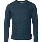 Vaude Essential Long Sleeve T-shirt Bleu L Homme