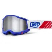 100% Accuri 2 Off-road Goggles Bleu Mirror Silver