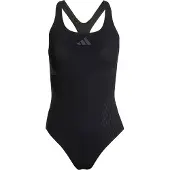 Adidas Maillot de bain sport 'Lanelux' gris / noir