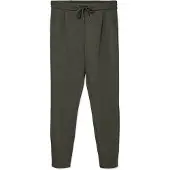 Vero Moda Pantalon à pince 'Eva' vert foncé