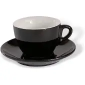 ClubHouse Tasse et soucoupe Rosa , 160 ml, noir