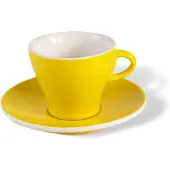 ClubHouse Tasse et soucoupe Gardenia, 65 ml, jaune