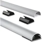Hama Chemin de câbles en aluminium (Conduite de câble, 110 cm)