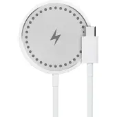 MaXlife MXWC-05 chargeur magnétique sans fil 15W blanc (15 W), Chargeur sans fil, Blanc