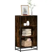 vidaXL Bibliothèque chêne fumé 60x35x107,5 cm bois d'ingénierie