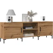vidaXL Armoire TV Artisan-Chêne 150x30x50 cm Bois composite