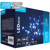 Modee Lighting Lighting Chaîne de Noël LED 200 LED 20m blanc froid