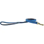 Kentucky Nylon Plaited Dog Leash 15 Mm Bleu 15 mm x 120 cm
