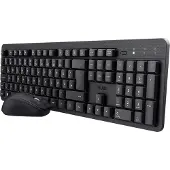 Trust TKM-360 clavier Souris incluse Bureau RF Sans fil QWERTZ Allemand Noir