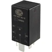 Hella 4RV 008 188-181 Appareil de temps de préchauffage - 12V - 7 pôles - temps de préchauffage : 7sec. - peut être post-chauffé - avec détection externe de la température