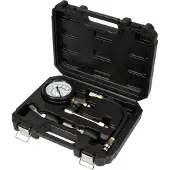 YATO Kit de test de pression de compression pour moteurs à essence, 5 pièces