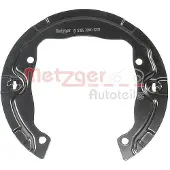 METZGER AUTOTEILE Plaque de support de frein 6117095 Arrière gauche Arrière droit pour BMW 7 (F01, F02, F03, F04)