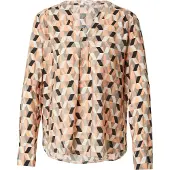 s.Oliver Chemisier noisette / orange / noir