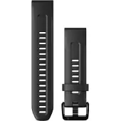 Garmin Quickfit 20 Mm Silicone Strap Noir