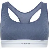 Calvin Klein Jeans Brassières LIGHTLY LINED BRALETTE femmes - Bleu - EU XS