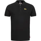 Lonsdale Whalton Short Sleeve Polo Noir M Homme
