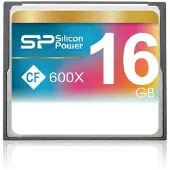 Silicon Power 16GB 600x CF Lecture jusqu'à 90MB/s Interface ATA PIO mode 6 MWDMA 4 UDMA 6 Fonction ECC Re (16 Go, CF)