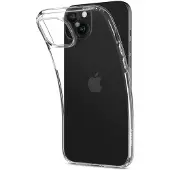Spigen Crystal Flex, transparent - iPhone 15 (Apple iPhone 15), Coque pour téléphone portable, Transparent