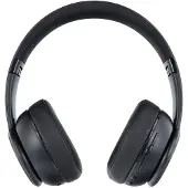 Doqaus Casque supra-auriculaire DESIGN 3 Casque noir sans fil env. 65 heures d'autonomie