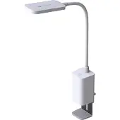 Forever Light Lampe de bureau LED 6W avec clip PURE FLB-10 KIRSTEN blanc