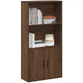 vidaXL Bibliothèque chêne marron 60x24x120 cm bois d'ingénierie