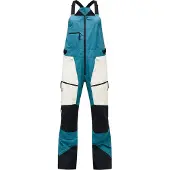 Peak Performance - Salopette imperméable de ski de randonnée en GORE-TEX PRO - W Vertical Gore-Tex Pro Bib Hydro Fresh Sand Fog pour Femme - Taille M