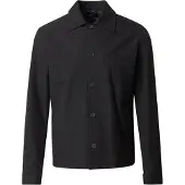 Selected Robert Regular Fit Overshirt Noir L Homme