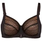 Gisela Unpadded Maximum Support Bra Noir 105 / C Femme
