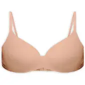Gisela Bamboo Fibers Integrated Silicone Wire Bra Beige 100 / B Femme