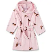 Sanetta Peignoir marron / rose / noir