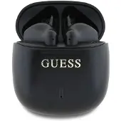GUESS Słuchawki Bluetooth Gutwsj14Esgk Tws + Stacja Dokująca Czarny/Black Printed Classic Logo