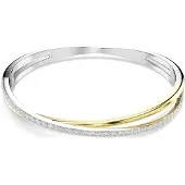 Swarovski Bracelet 'Hyperbola' or / argent