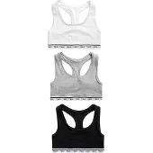 Next Soutien-gorge gris chiné / noir / blanc