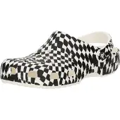 Crocs Classic Warped Checker Clog Couleur Blanc