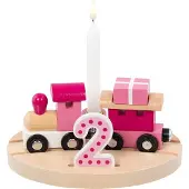 Goki Train d'anniversaire Lille (9 pcs)