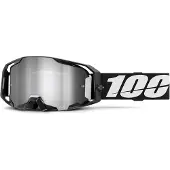 100% Armatic Off-road Goggles Noir Mirror Silver