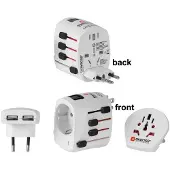 Microconnect Câble d'alimentation USB - MICRO CONNECT - PETRAVEL12 - Blanc - 1,8m - Universel