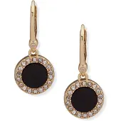 DKNY Boucles d'oreilles or / noir / blanc