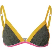 Banana Moon Hauts de bikini bleu / safran / kaki / rose