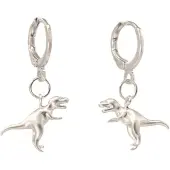 Fräulein Wunder Boucles d'oreilles 'T-Rex' argent