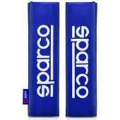Sparco coussin de ceinture, set de 2 SPC polyester bleu Tapis de voiture