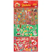 Grafix Set d'autocollants Sinterklaas, 200 pcs.