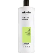 Nioxin Shampooing nettoyant pour cheveux naturels fins et clairsemés System 2 (Shampooing Cleanser System 2), 1000 ml