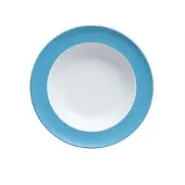 Thomas Sunny Day Assiette Creuse, Assiette à Soupe, Porcelaine, Waterblue / Bleu, Passe au Lave-Vaisselle, 23 cm, 10323