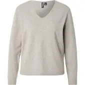 Pieces Pull-over 'PCBree' beige chiné