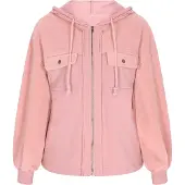 MyMo ROCKS Veste mi-saison 'Comfy ' rose