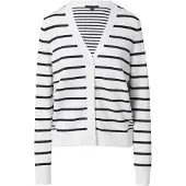 Comma Cardigan noir / blanc