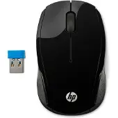 HP 200 (Sans fil), Souris, Noir